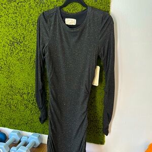 Brand new Nicole Miller, Artelier, size M, black long sleeved dress